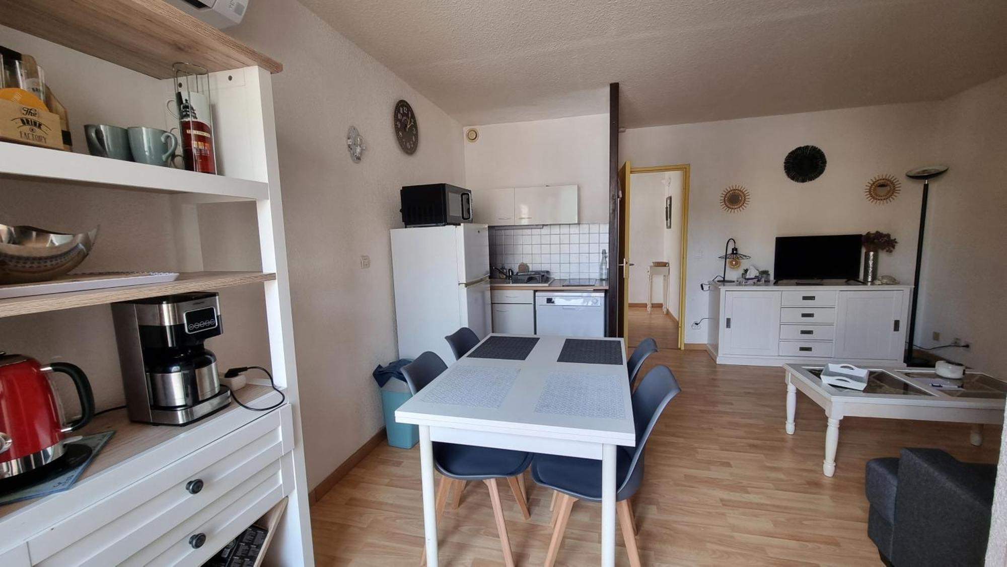 Gruissan-Port-T2-2Chambres-5Pers-43M2-Climatise-Parking-Valerie Exterior foto